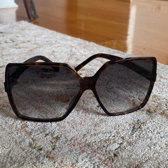 Saint Laurent Dark Turquoise Sunglasses - Picture 1 of 13